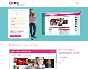 pepper dating reclame
